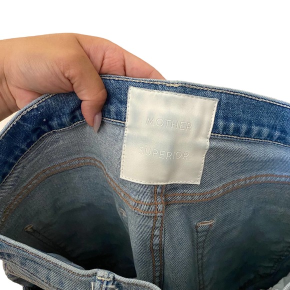 Mother Denim The Dazzler Yoke Front Ankle, Wild Calling Size 31 - Picture 8 of 11